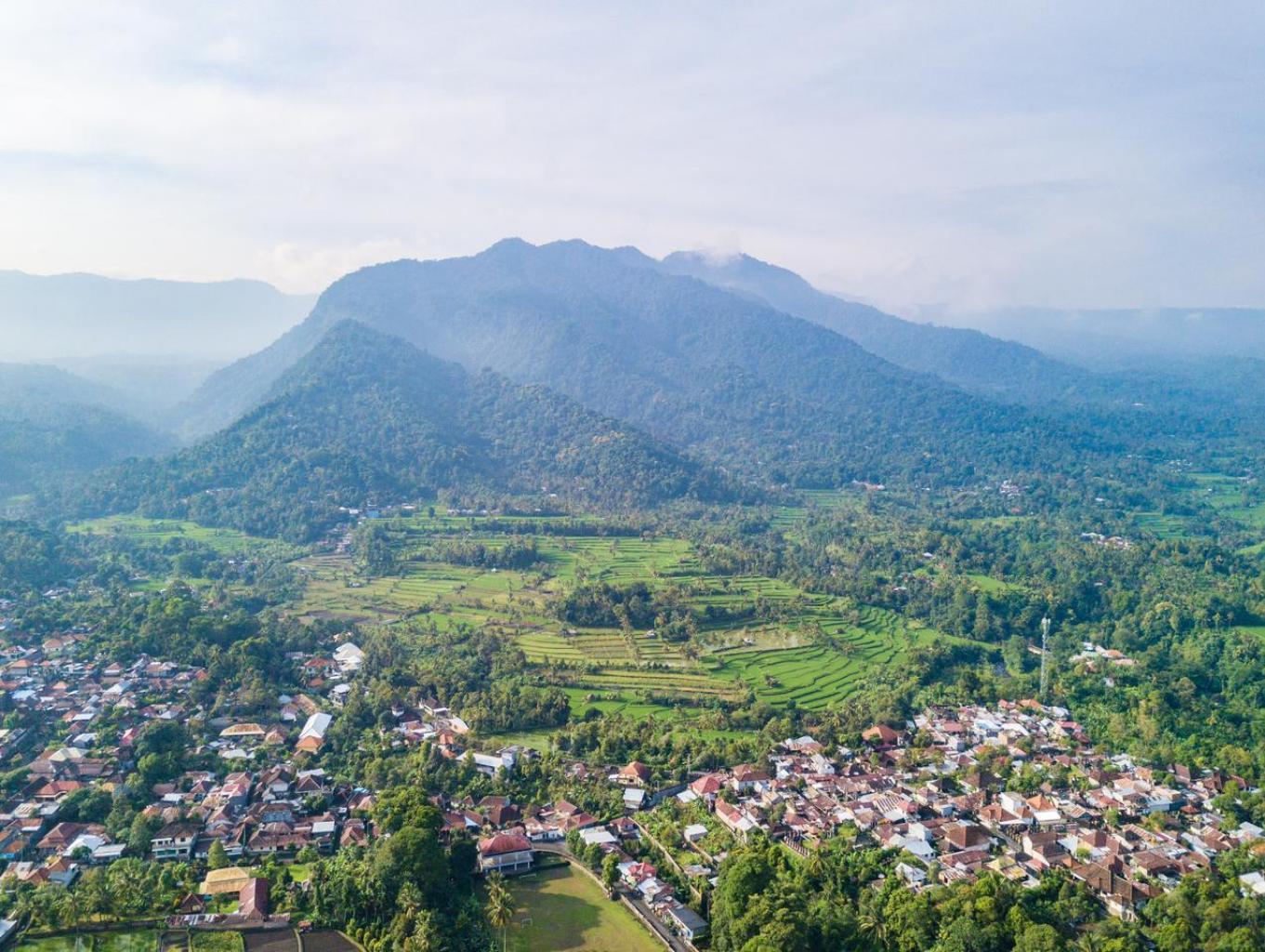 Pemandangan Desa Ganting 1